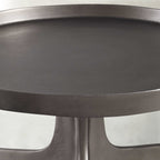 Table d'appoint Kenward en nickel