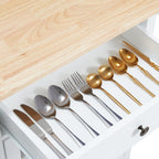 Chariot à micro-ondes roulant AVAWING 42 pour îlot de cuisine