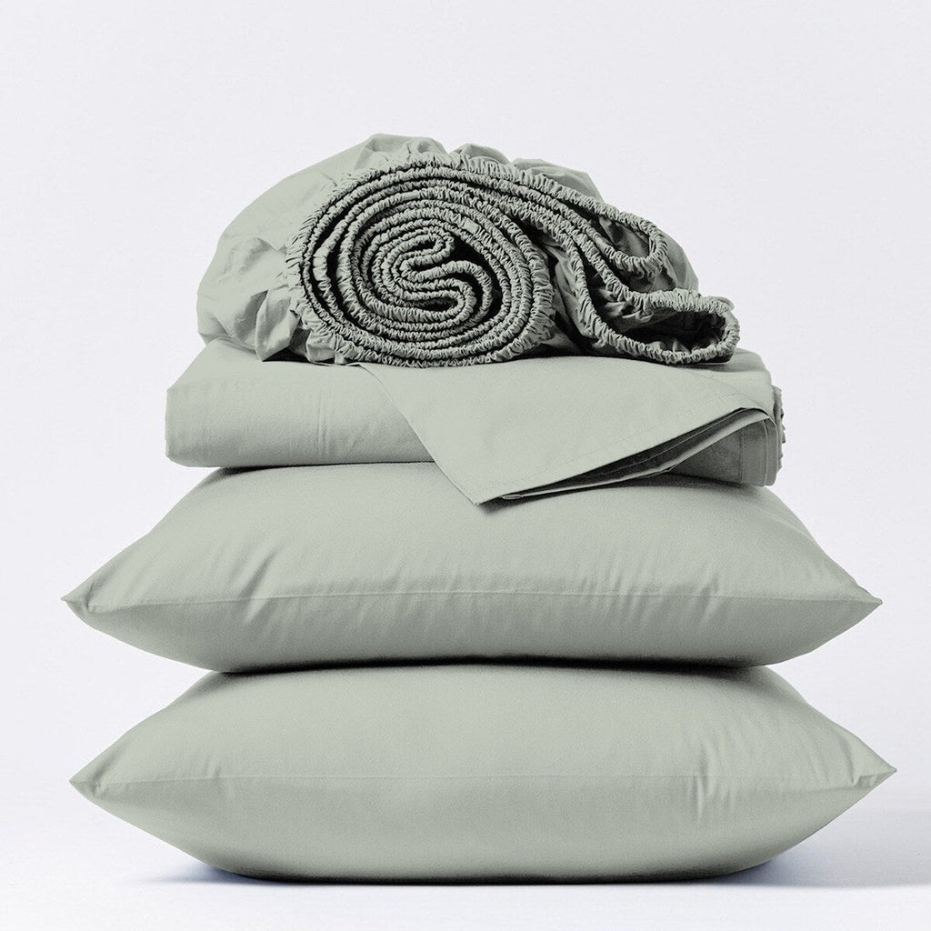 Ensemble de draps Aireolux en coton égyptien de luxe ultra-doux et soyeux, 1000 fils/cm².