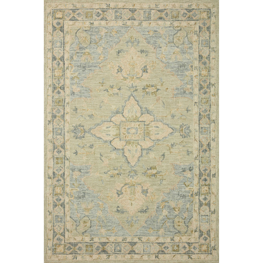 Tapis en laine traditionnel à mosaïque, noué à la main, Alexander Home