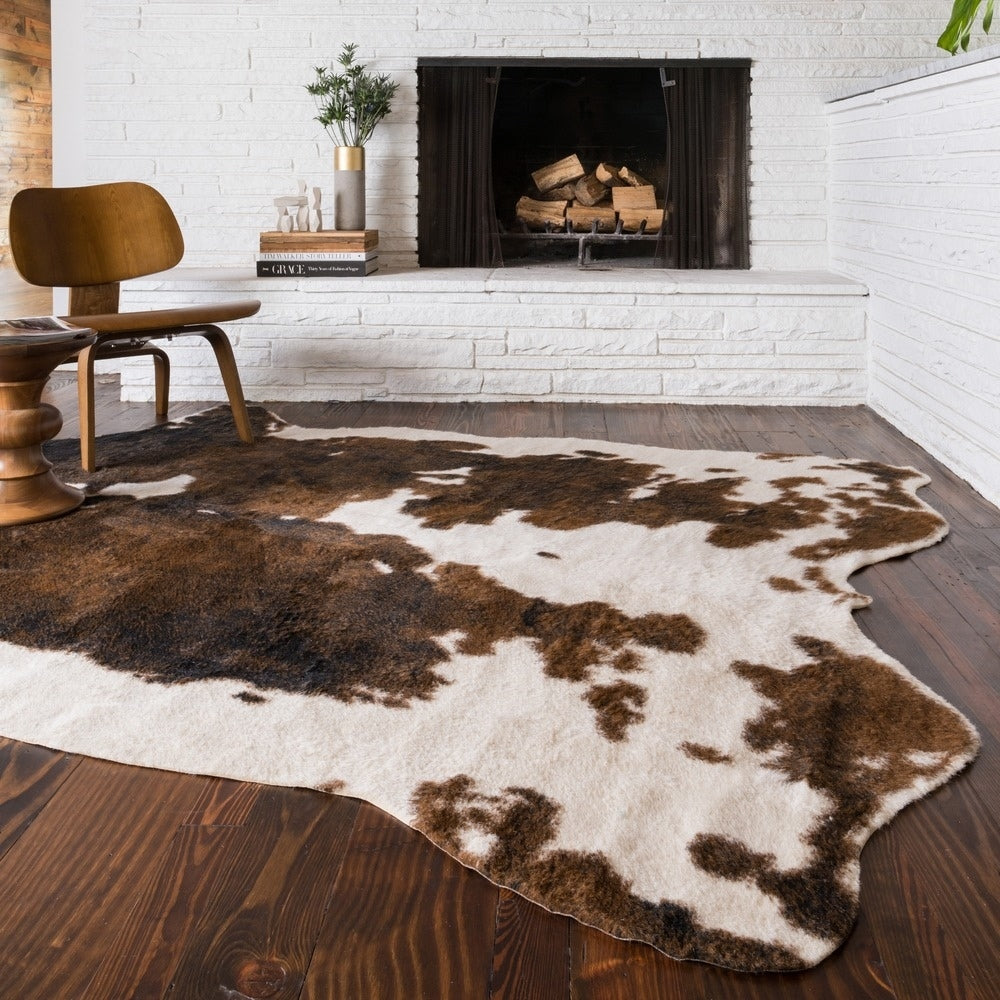 Tapis Alexander Home Yosemite en imitation peau de vache