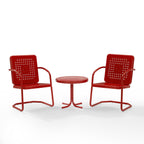 Crosley Bates 3Pc Outdoor Chair Set - 84 W x 22 D x 35 H