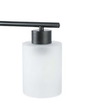 Applique murale Bellevue Lydia à 3 lumières de 23 pouces de large avec verre dépoli