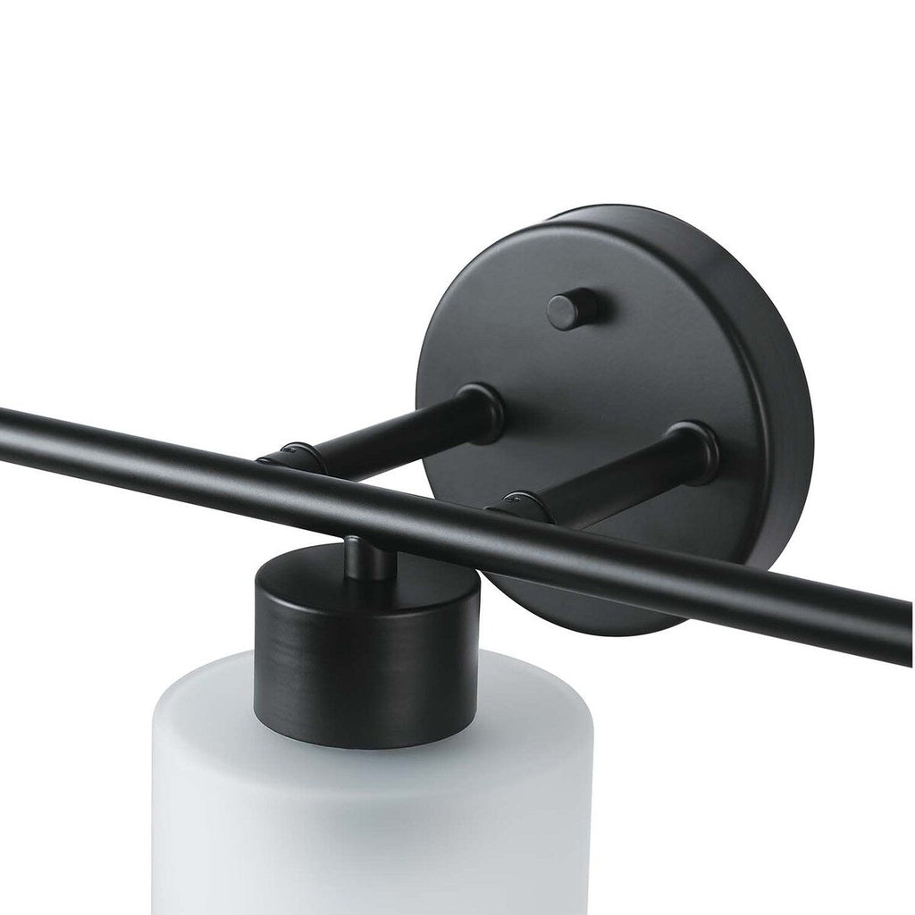 Applique murale Bellevue Lydia à 3 lumières de 23 pouces de large avec verre dépoli