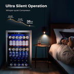 Réfrigérateur à boissons - Mini-réfrigérateur de 145 canettes