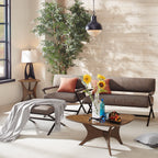 Table basse triangulaire en bois INK IVY Blaze