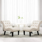 Chaise longue rembourrée, fauteuil d'appoint pour chambre à coucher et salon