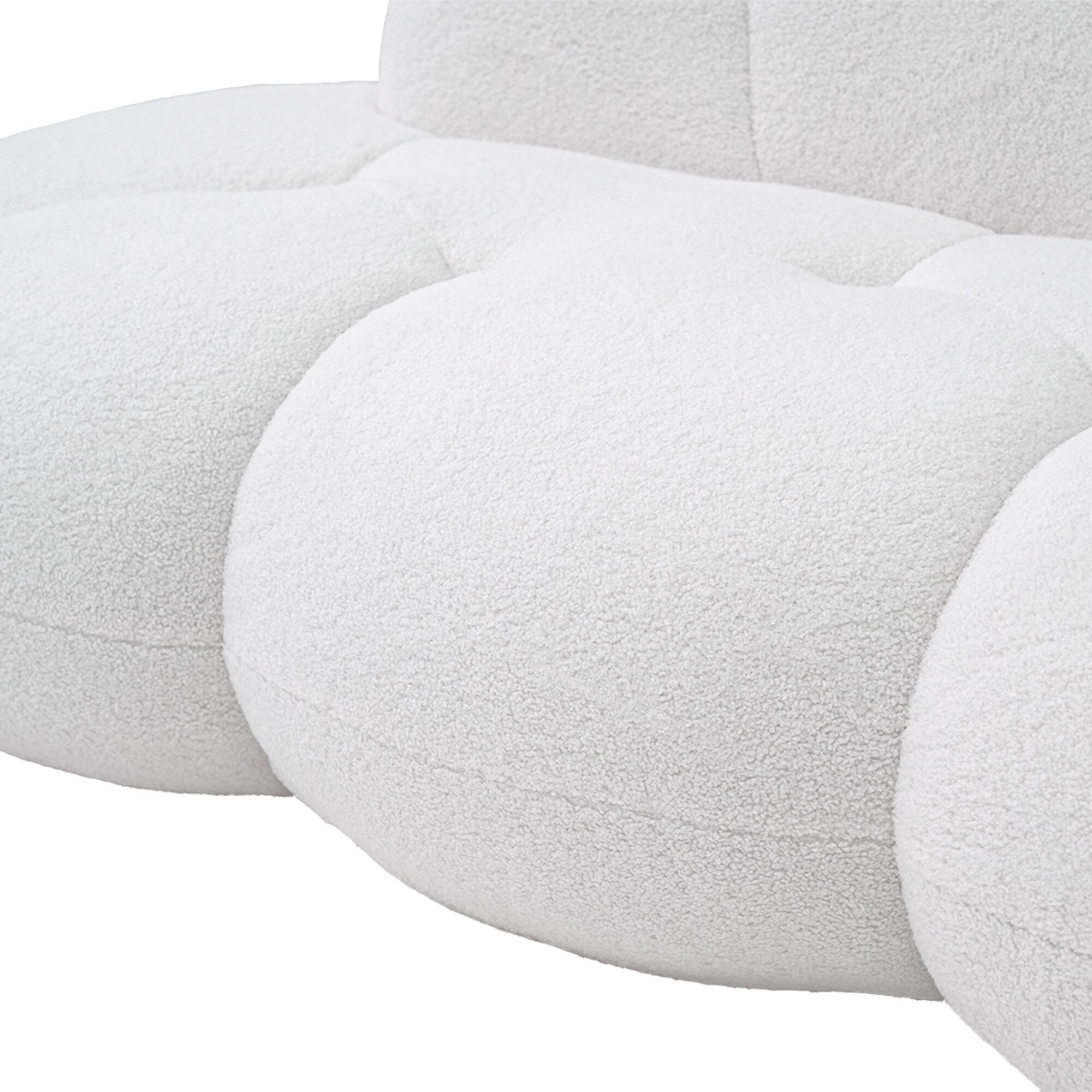 Cloud Shaped Couches for Living Room, Modern Comfy Compressed Sofa, Cloud Shaped Leisure Sofa for Bedroom, Apartment