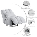 Cole Power Recliner Chair Swivel Glider with Lumbar Support
