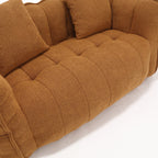 Comfortable square recliner sofa