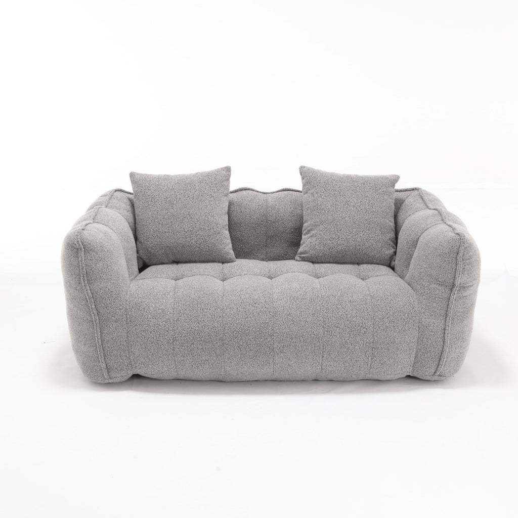 Comfortable square recliner sofa