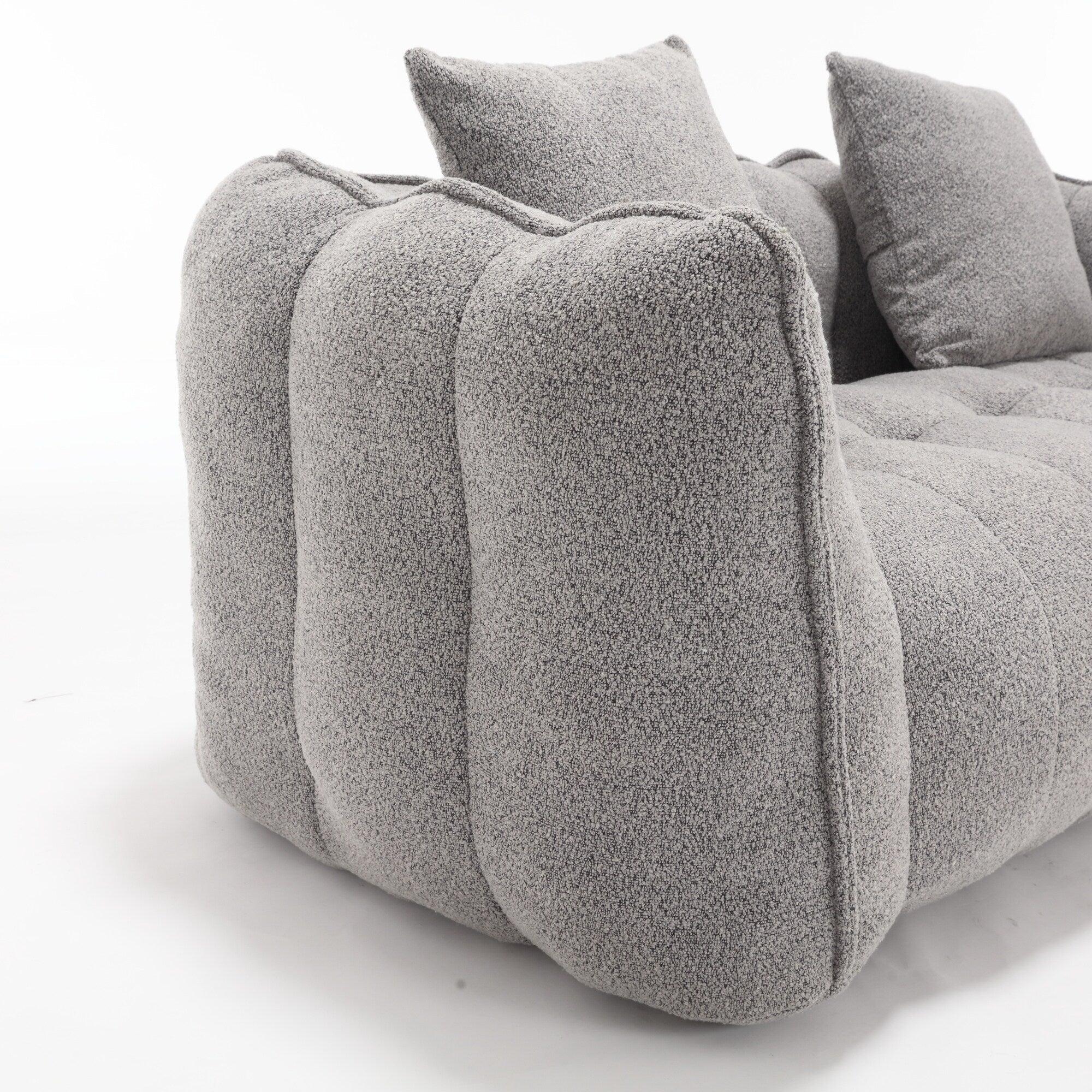 Comfortable square recliner sofa