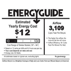 Ventilateur de plafond Copper Grove Guasipati 52 pouces style Tiffany Magna Carta - 52 po L x 52 po l x 16,5 po