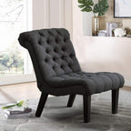 Chaise longue rembourrée, fauteuil d'appoint pour chambre à coucher et salon