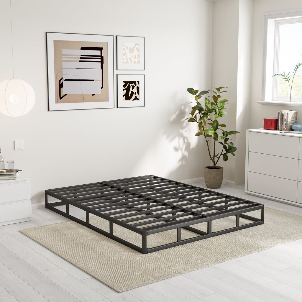 Ressort métallique extra-plat de 12,7 cm (5 pouces), structure robuste avec revêtement gris