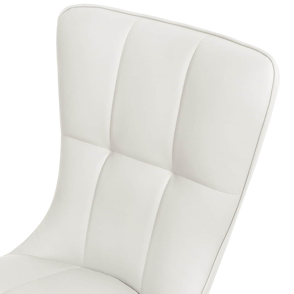 Ensemble de 2 ou 4 chaises de salle à manger rembourrées en similicuir