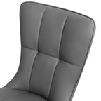 Ensemble de 2 ou 4 chaises de salle à manger rembourrées en similicuir