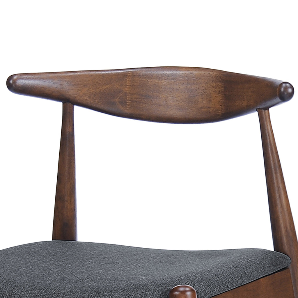 Chaises de salle à manger Francie style Mid-Century Modern (lot de 2) par Christopher Knight Home - 52 cm (L) x 51,4 cm (l) x 75,6 cm (H)