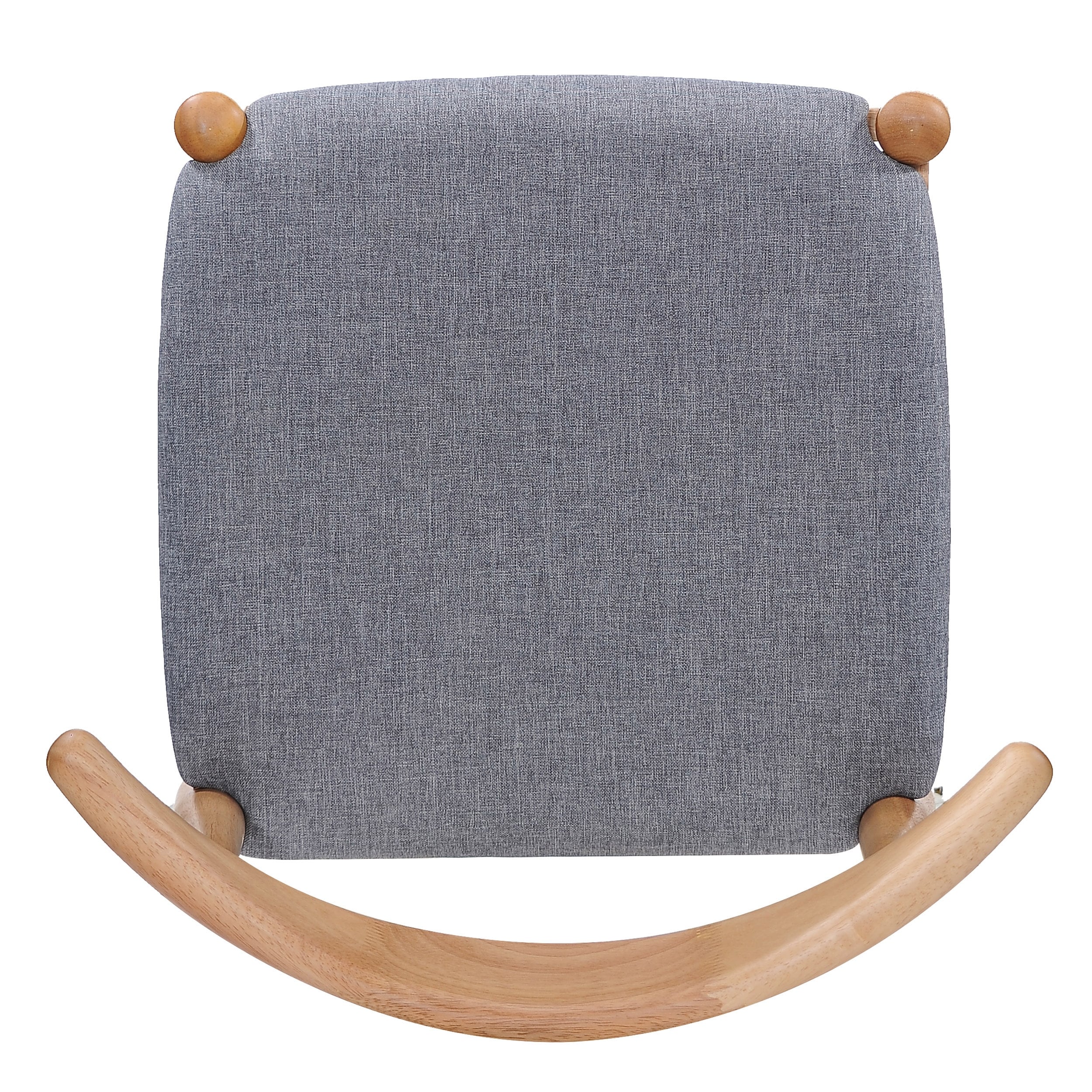 Chaises de salle à manger Francie style Mid-Century Modern (lot de 2) par Christopher Knight Home - 52 cm (L) x 51,4 cm (l) x 75,6 cm (H)