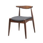 Chaises de salle à manger Francie style Mid-Century Modern (lot de 2) par Christopher Knight Home - 52 cm (L) x 51,4 cm (l) x 75,6 cm (H)