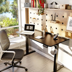 Bureau assis-debout électrique réglable en hauteur Futzca avec panneau de jonction