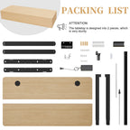 Bureau assis-debout électrique réglable en hauteur Futzca avec panneau de jonction