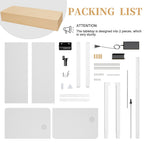 Bureau assis-debout électrique réglable en hauteur Futzca avec panneau de jonction