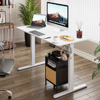 Bureau assis-debout électrique réglable en hauteur Futzca avec panneau de jonction