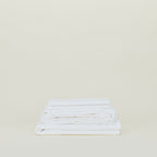 Ensemble de draps en percale blanche essentielle Hawkins, NY