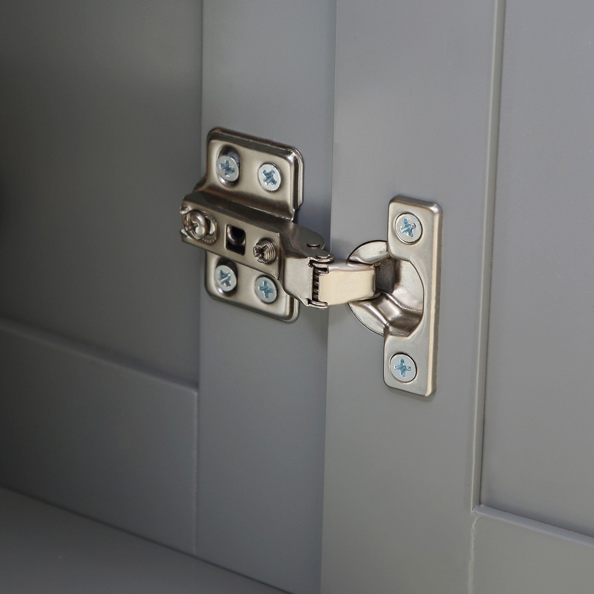 Îlot de cuisine roulant HOMCOM avec rangement, chariot de cuisine portable avec plateau en acier inoxydable, gris - Non disponible