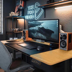 Bureau assis-debout électrique Homall à hauteur réglable