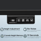 Bureau assis-debout électrique Homall à hauteur réglable