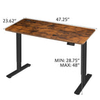 Bureau assis-debout électrique Homall à hauteur réglable