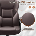 Chaise de bureau Homall à dossier haut, ergonomique, pour cadre supérieur.