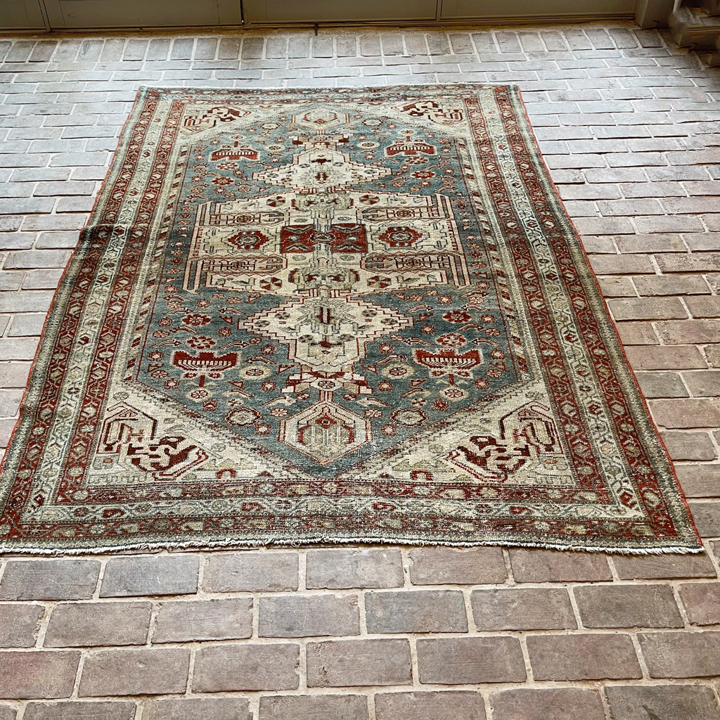 Tapis vintage Malayer Circa 1930