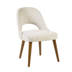 Chaises de salle à manger rembourrées INK IVY Nola avec dossier ajouré (lot de 2)