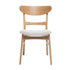 Chaises de salle à manger Idalia style moderne du milieu du siècle (ensemble de 4) par Christopher Knight Home