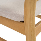 Chaises de salle à manger Idalia style moderne du milieu du siècle (ensemble de 4) par Christopher Knight Home