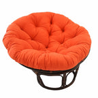Fauteuil Papasan Bali en rotin de 107 cm avec coussin en sergé