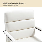 Fauteuil de bureau moderne Joseph en similicuir avec blocage et inclinaison centrale, par HULALA HOME