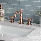 Robinet de salle de bain à entraxe large American Classic de 8 pouces