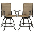 Kozyard Isabella High Swivel Bar Stools/Chair Set