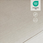 MCombo Oversized Dual Motor Armless Power Rocker Recliner Chair, Zeroarms Recliner Perfect for Living Room Fabric PR607