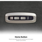 MCombo Zero Wall-Hugger Power Recliner Chair with Adjustable Headrest, Perfect for Small Spaces and RV, Fabric ST257