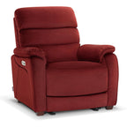MCombo Zero Wall-Hugger Power Recliner Chair with Adjustable Headrest, Perfect for Small Spaces and RV, Fabric ST257