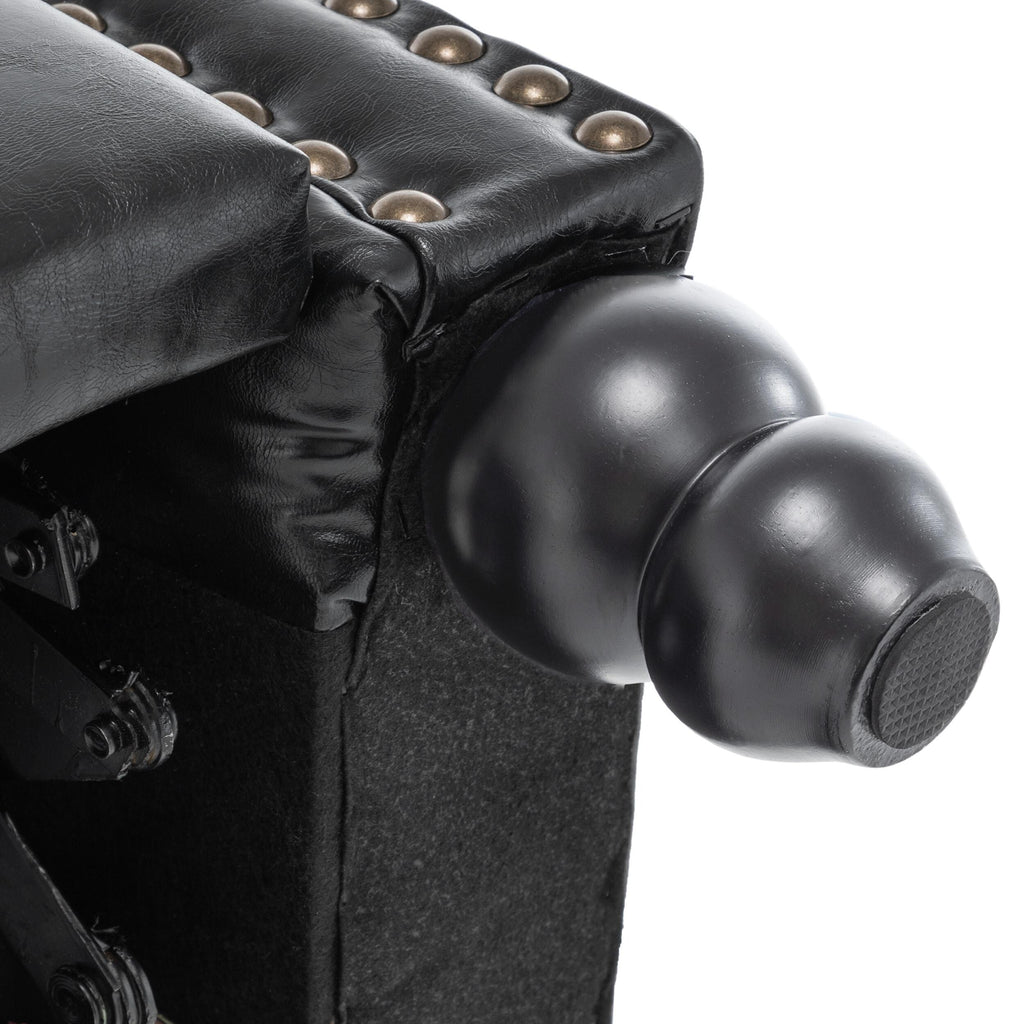 Manual Pushback Recliner Chairs with Nailhead Trim