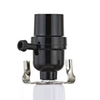 Ensemble de 2 lampes de table standard en porcelaine blanche (31)