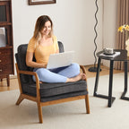 Mid Century Modern Upholstered Accent Chair