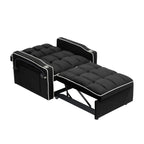 Modern 70.86 3 in 1 Single Convertible Sofa Bed with Adjustable Back and USB Charging Port for Living Room