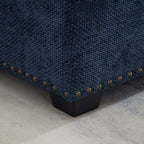 Modern L-Shaped Chenille Sectional Sofa with Pull-Out Sleeper, Storage Seats, Ottoman and 2 Pillows for Living Room